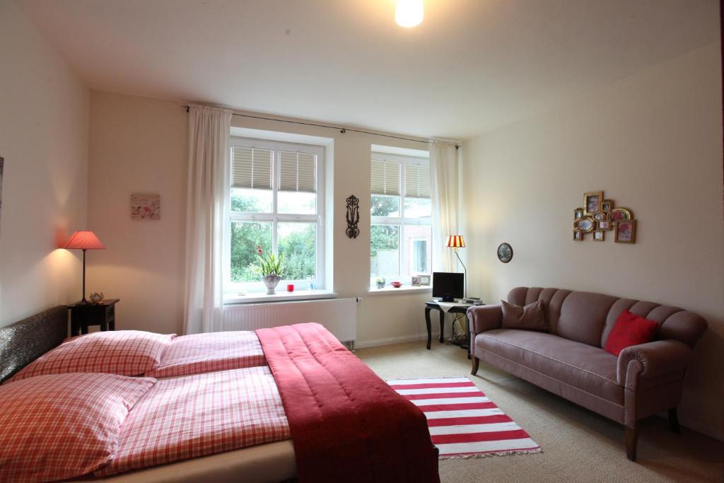 Hotel Alte Landschule Langballig Rom bilde